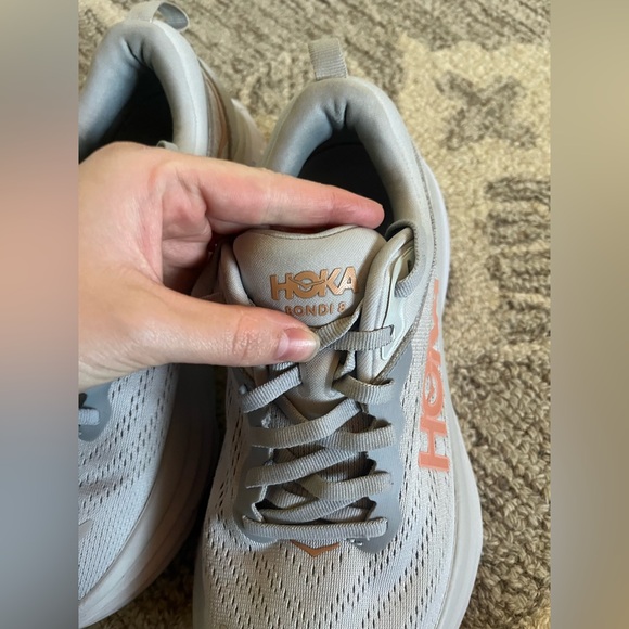 Hoka Bondi 8 Running Shoes Womens 8 WIDE - Picture 3 of 8